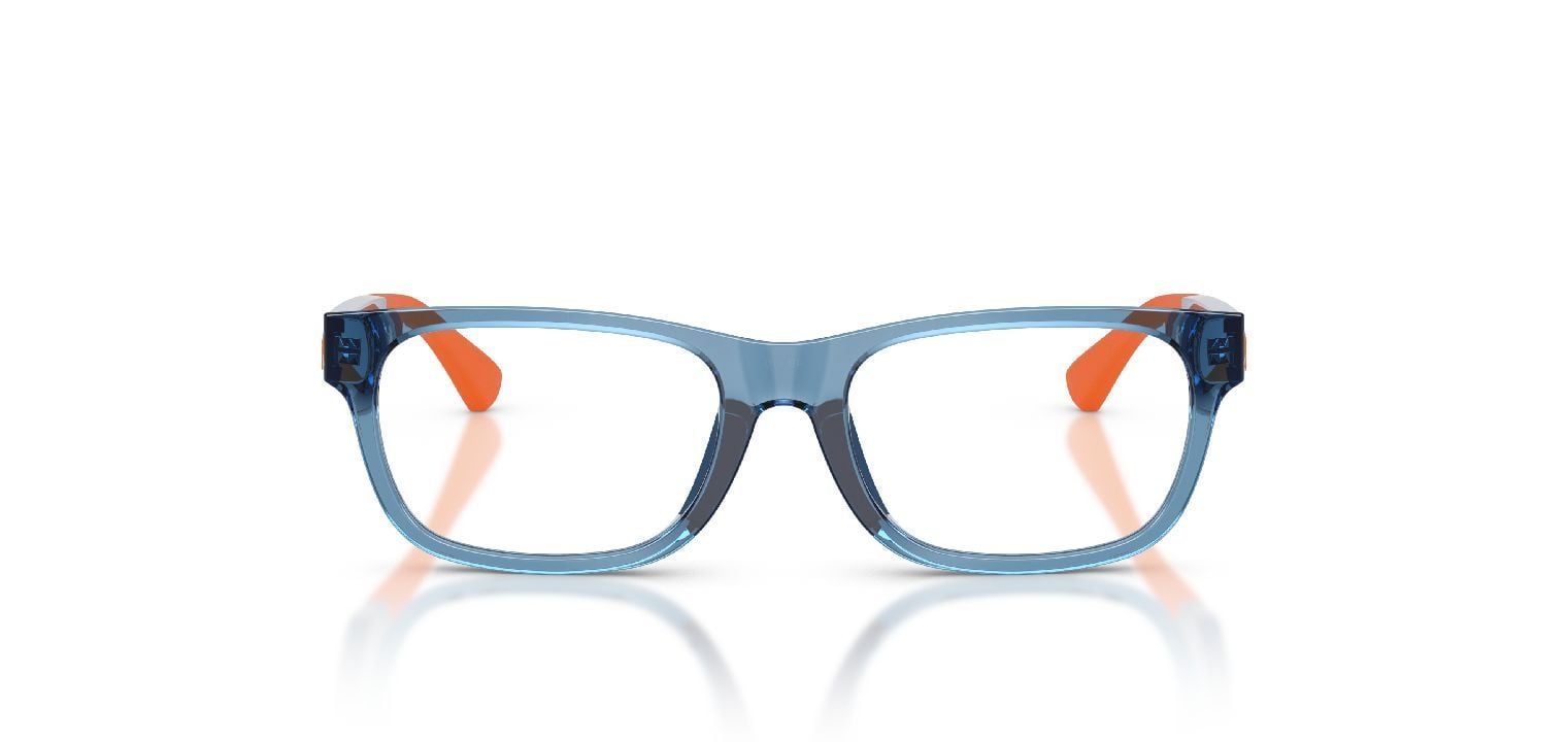 Lunettes de vue Polo Prep Rectangle 0PP8555U Bleu pour Enfant