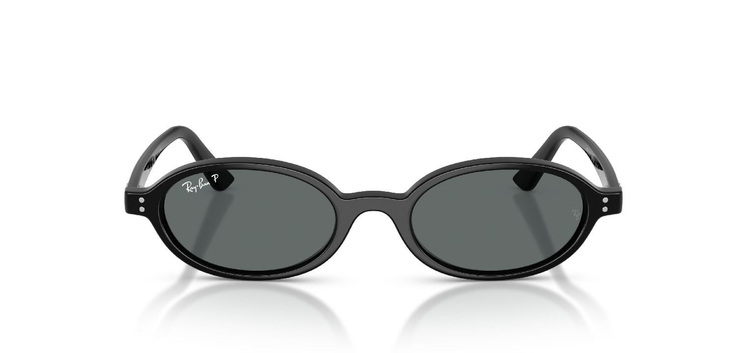 Ray-Ban Oval Sonnenbrillen 0RB4472 Schwarz für Damen/Herren