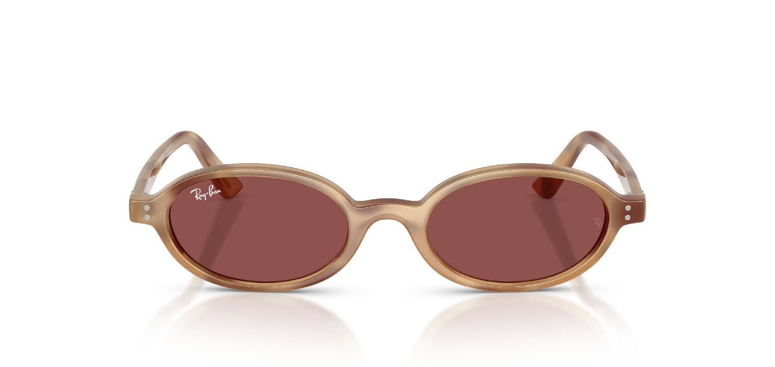 Ray-Ban Oval Sonnenbrillen 0RB4472 Schildpatt für Damen/Herren