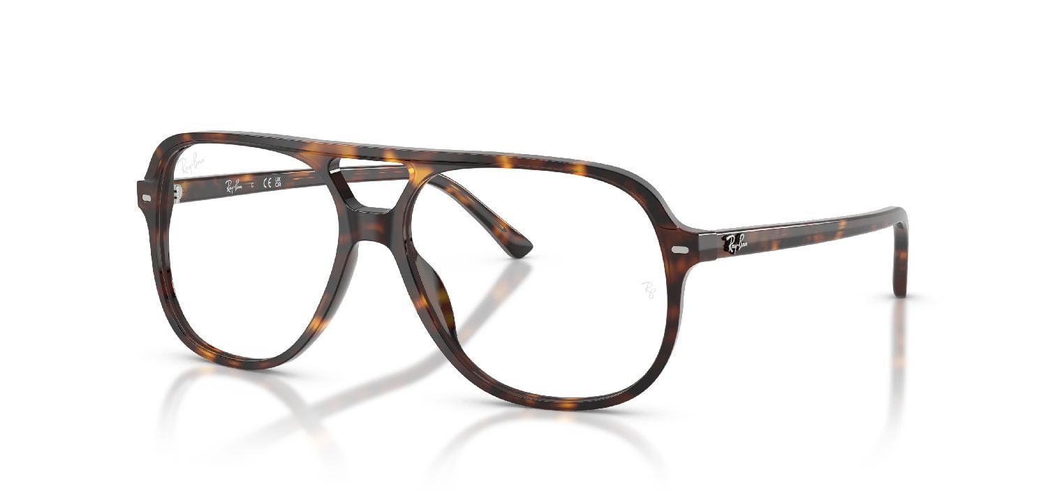 Ray-Ban Quadratisch Brillen 0RX5698 Schildpatt für Damen/Herren