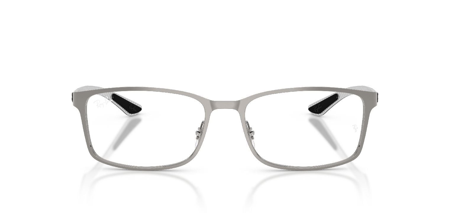 Ray-Ban Rechteckig Brillen 0RX8424 Grau für Damen/Herren