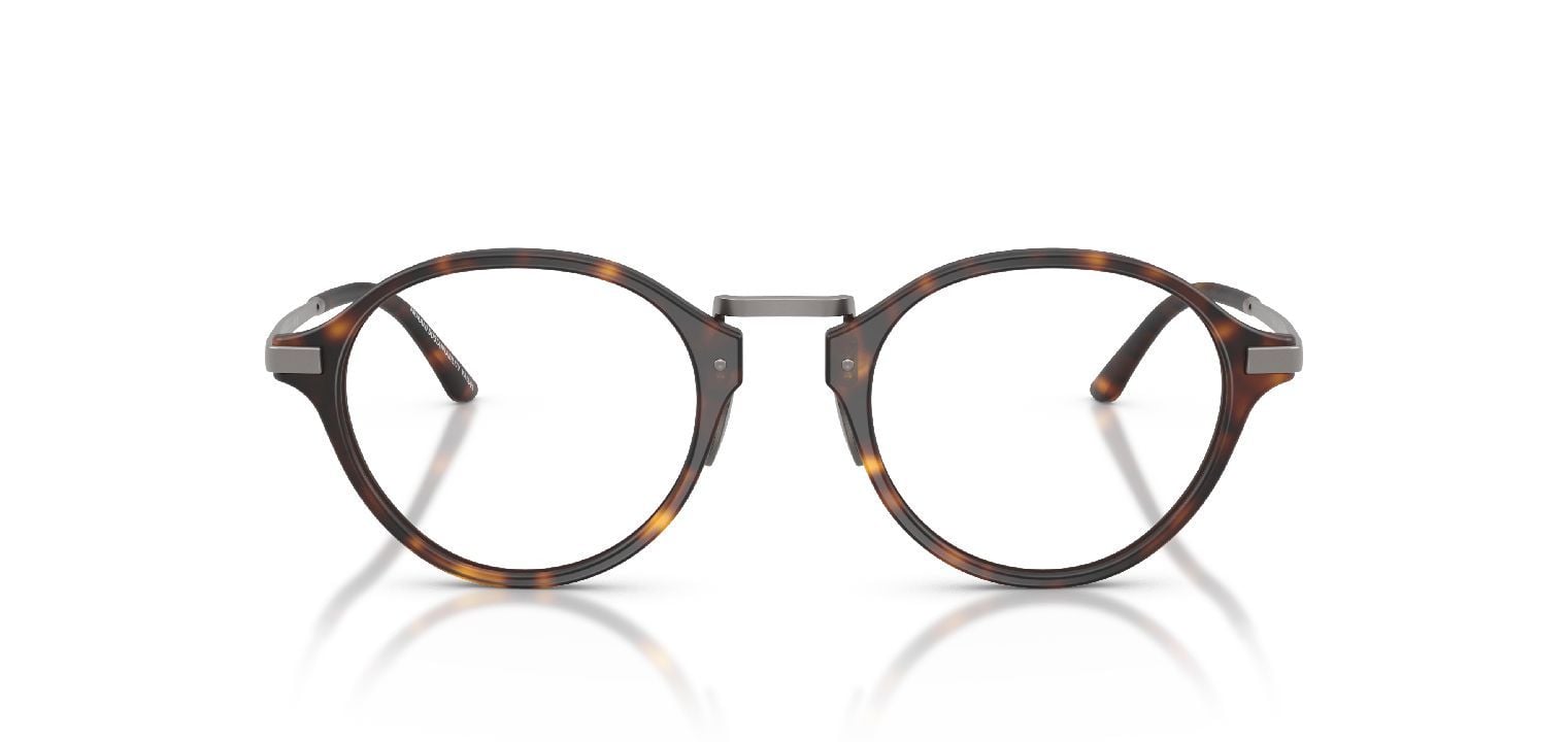 Lunettes de vue Giorgio Armani Ronde 0AR7287 Gris pour Homme