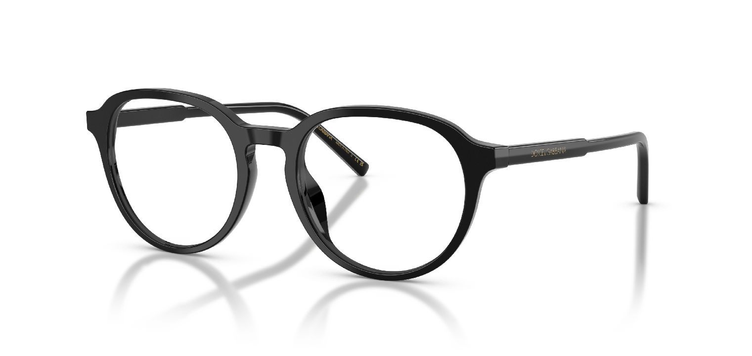 Lunettes de vue Dolce & Gabbana Ronde 0DG3444 Noir pour Homme