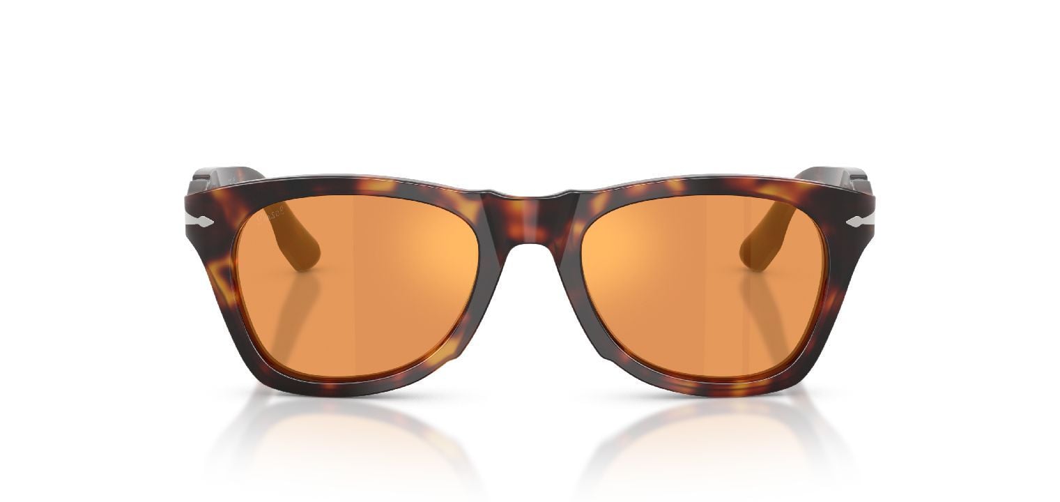 Persol Round Sunglasses 0PO8001S Tortoise shell for Unisex