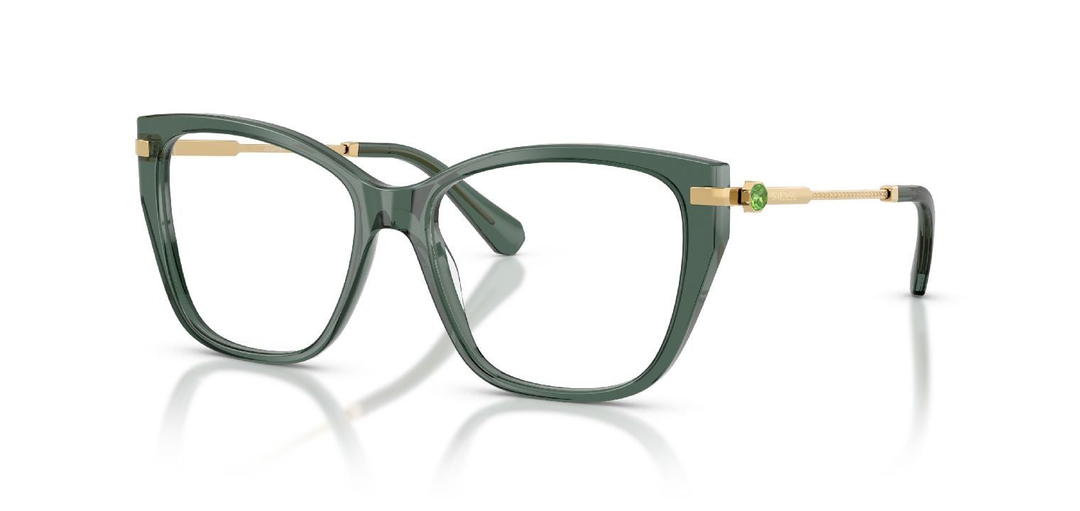 Lunettes de vue Swarovski Papillon 0SK2060 Doré pour Femme