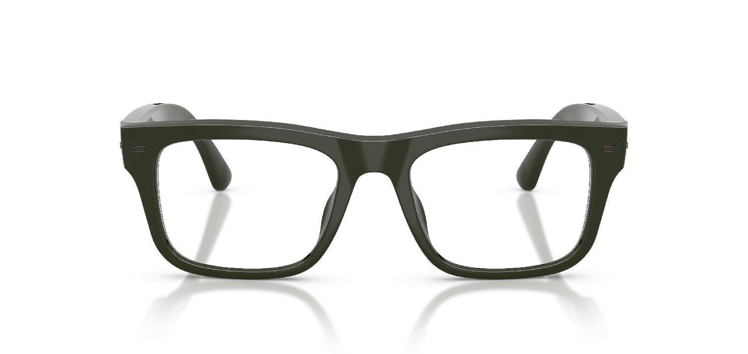 Lunettes de vue Nuance Rectangle AW5005 / SQUARE L Vert pour Homme-Femme