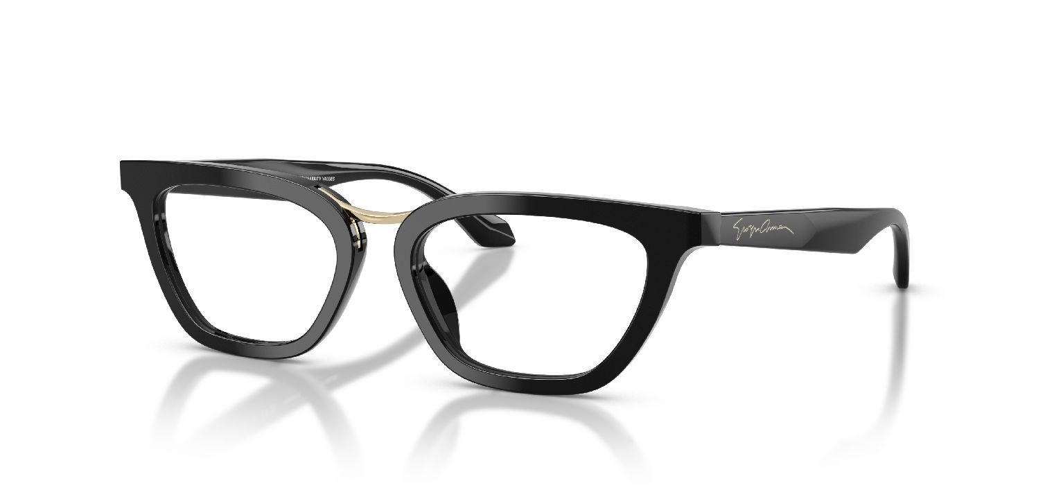 Giorgio Armani Schmetterling Brillen 0AR7290U Schwarz für Damen