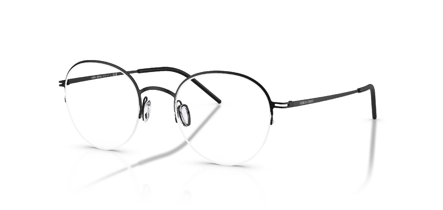 Giorgio Armani Round Eyeglasses 0AR5169 Black for Man