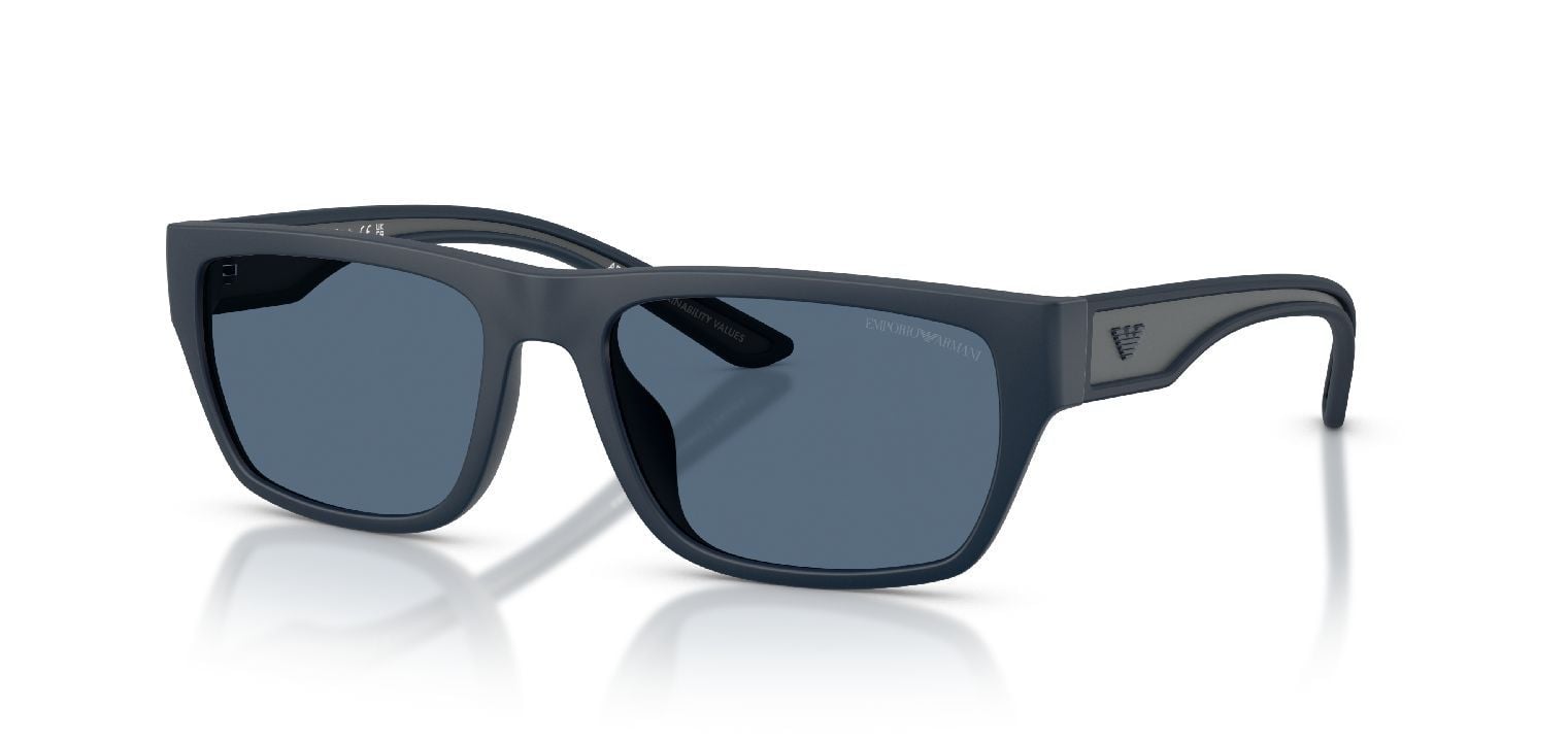 Emporio Armani Carré Sunglasses 0EA4267U Grey for Man