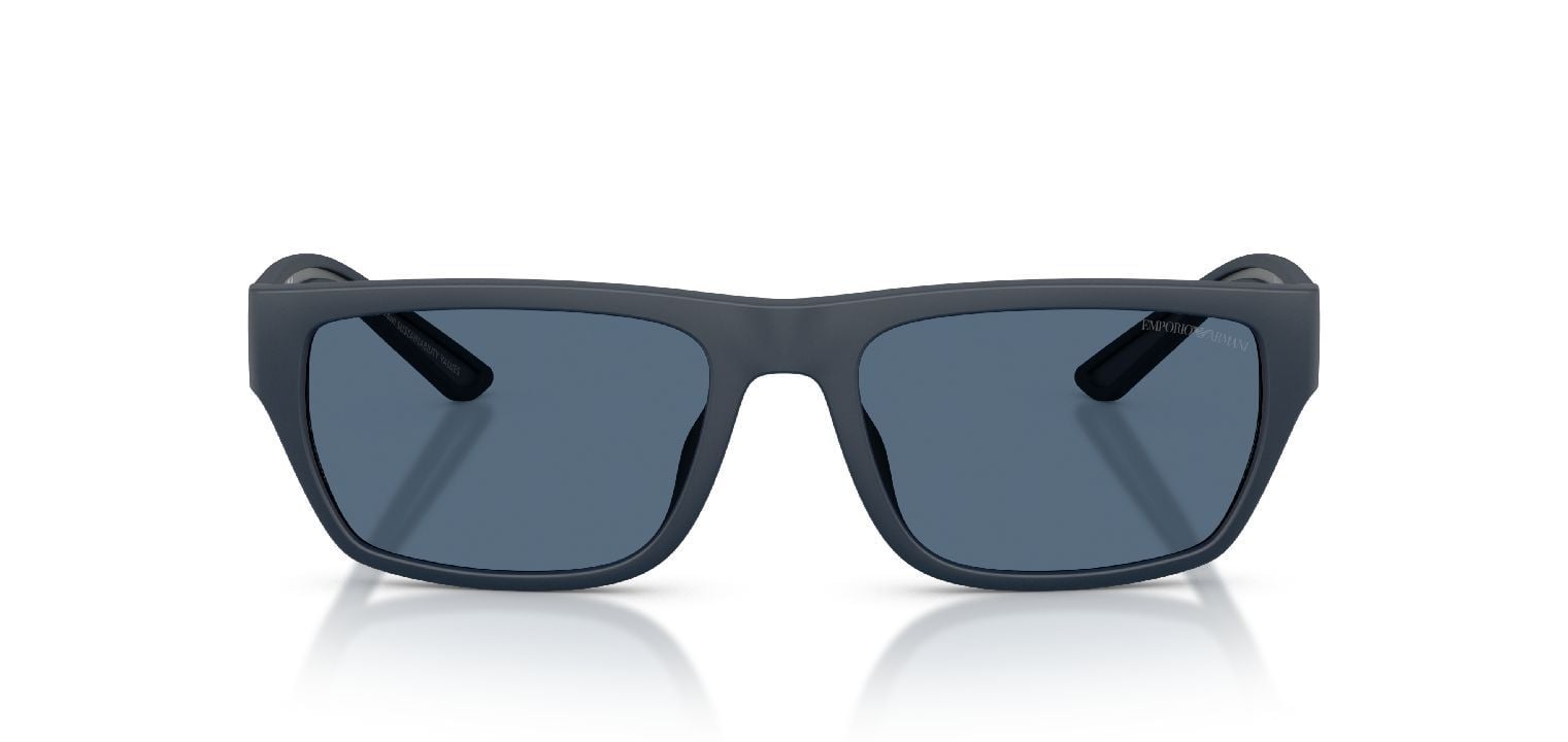 Emporio Armani Carré Sunglasses 0EA4267U Grey for Man