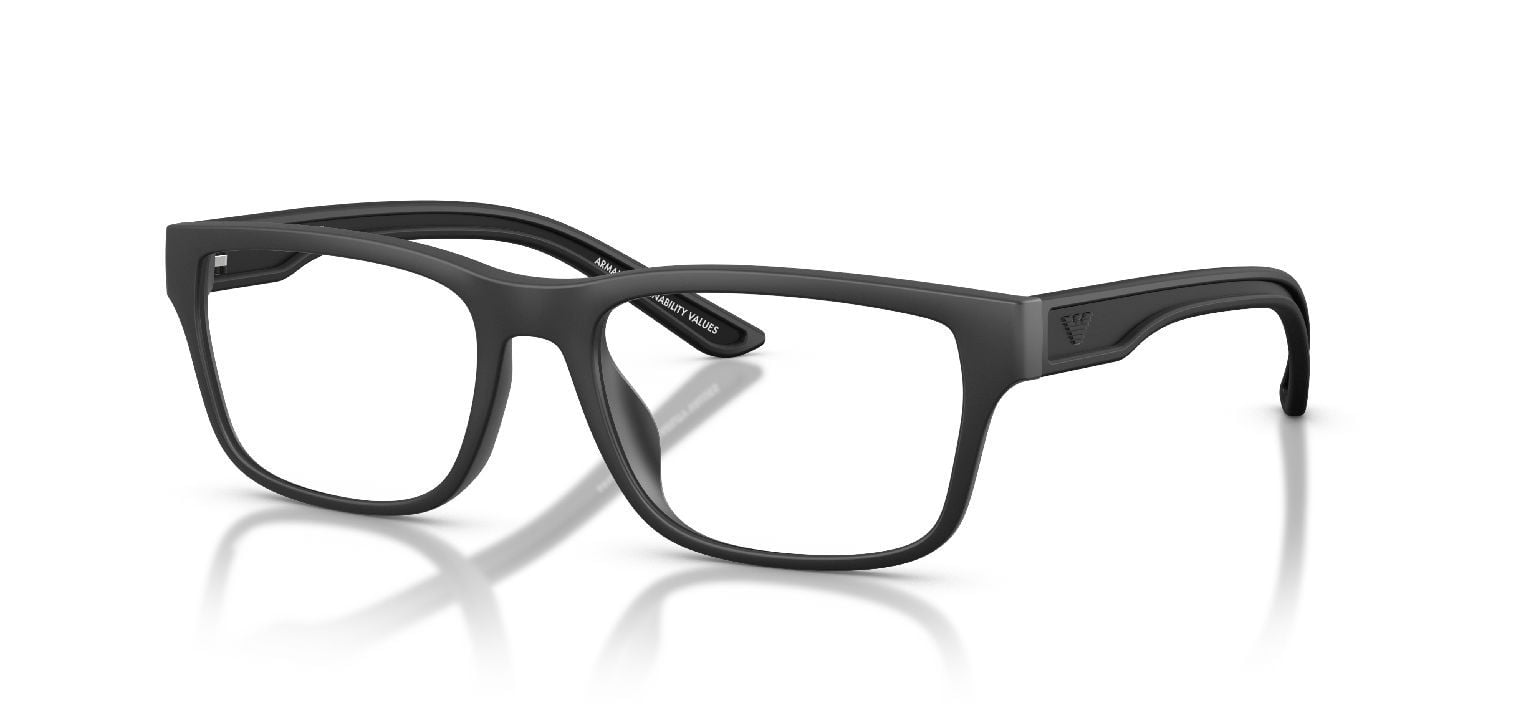 Emporio Armani Carré Eyeglasses 0EA3276U Black for Man