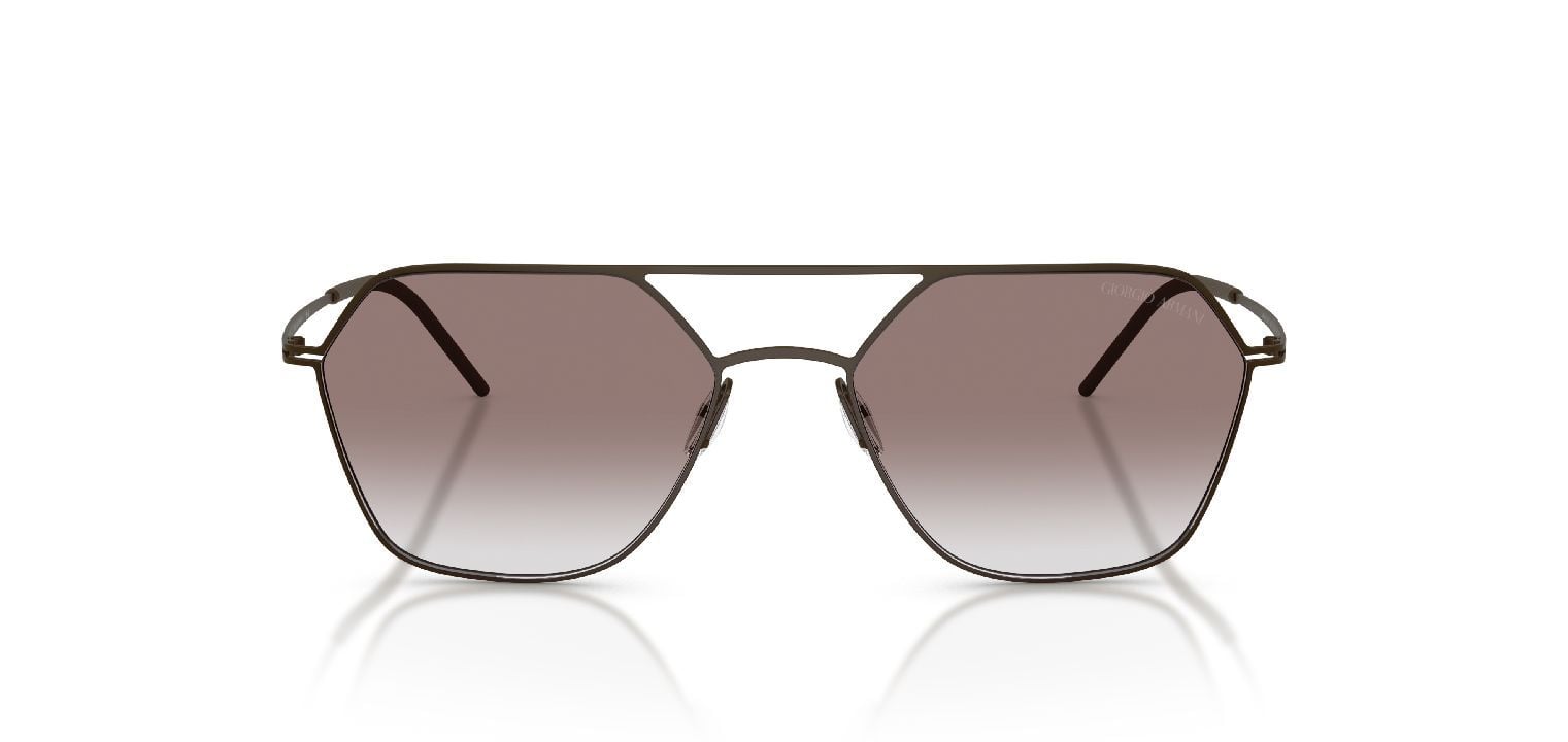 Giorgio Armani Quadratisch Sonnenbrillen 0AR6185 Braun für Herren