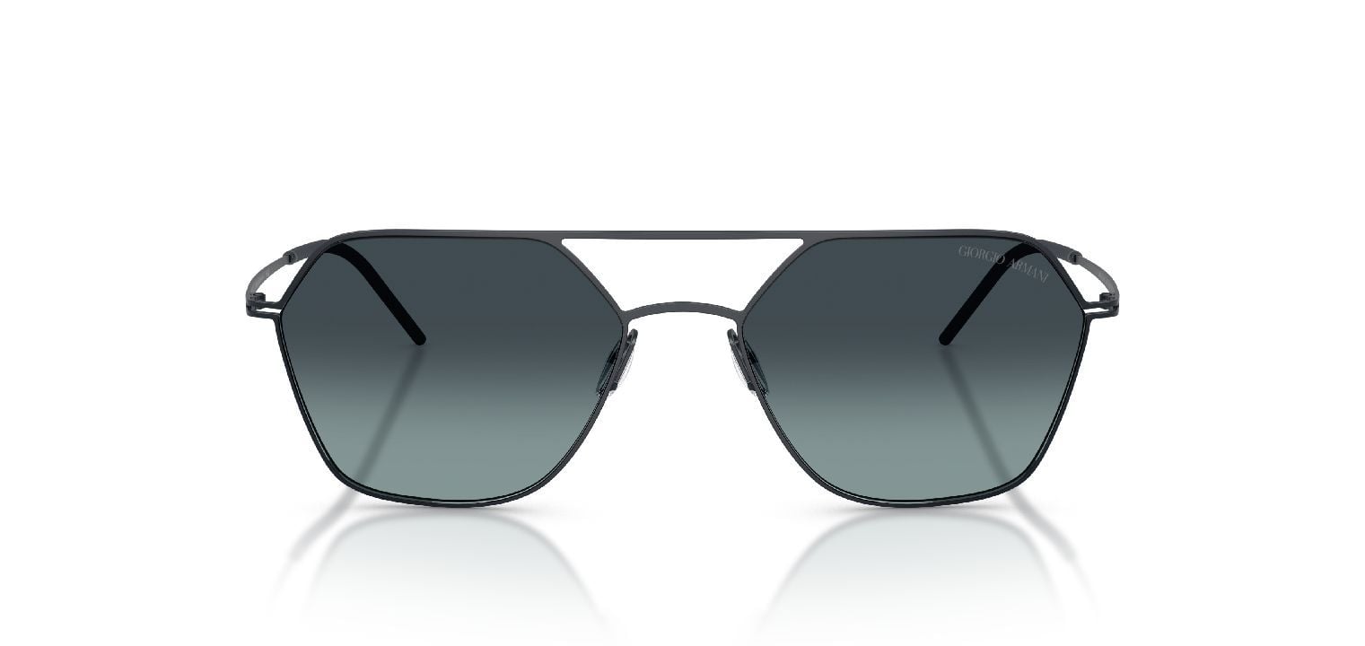 Giorgio Armani Quadratisch Sonnenbrillen 0AR6185 Blau für Herren