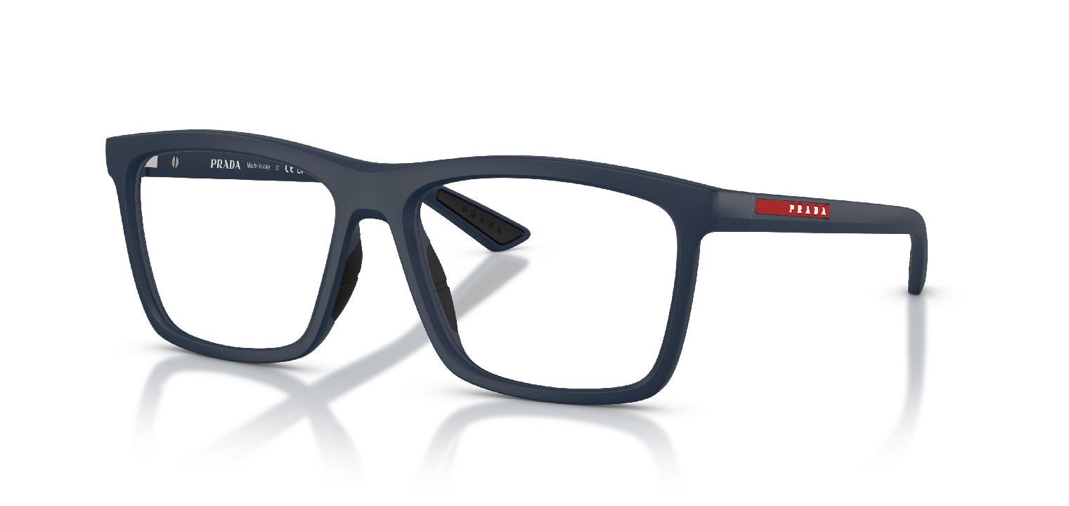 Prada Linea Rossa Carré Eyeglasses 0PS 01TV Blue for Man
