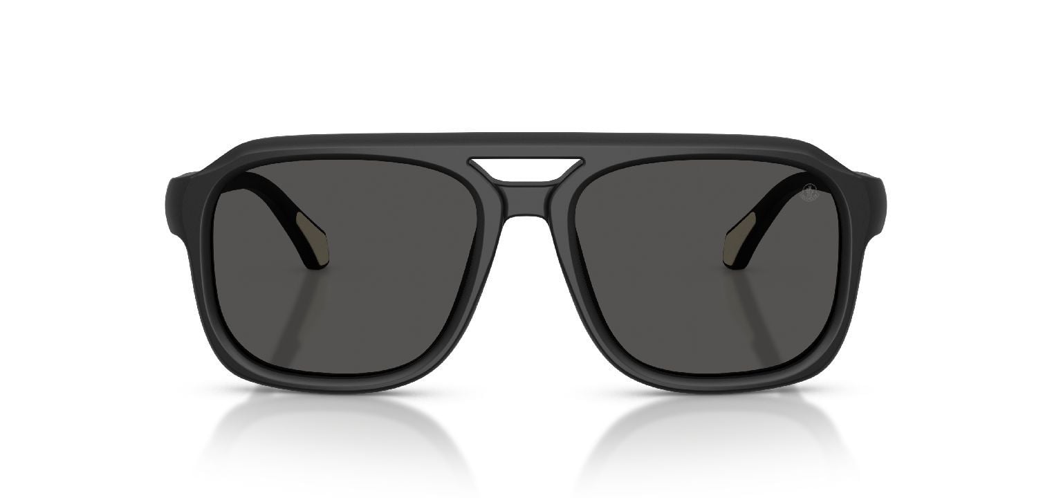 Moncler Quadratisch Sonnenbrillen 0ME6024 Schwarz für Damen/Herren