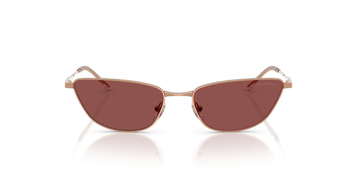 Lunettes de soleil Emporio Armani Papillon 0EA2174B Rose pour Femme