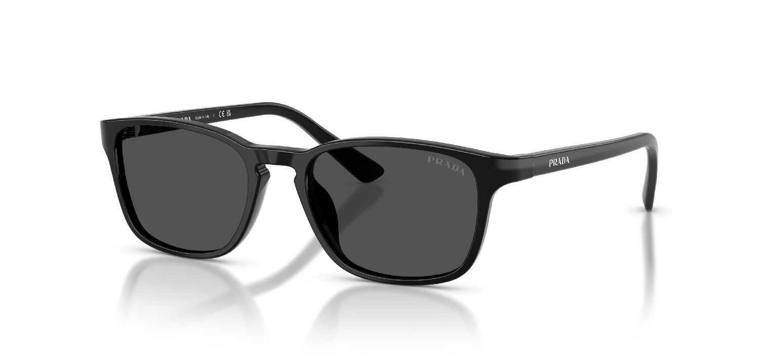 Prada Quadratisch Sonnenbrillen 0PR D13SU Schwarz für Herren