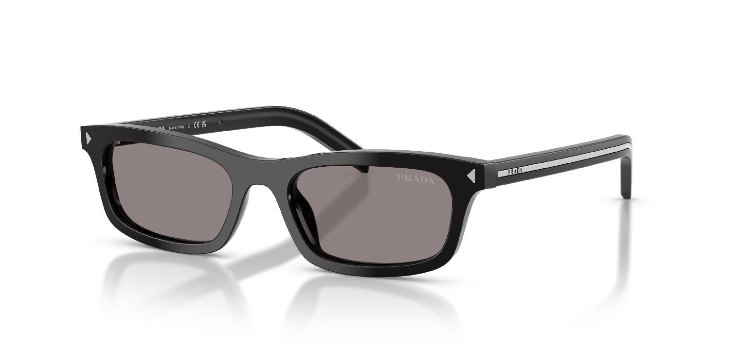 Prada Carré Sunglasses 0PR D05S Black for Woman