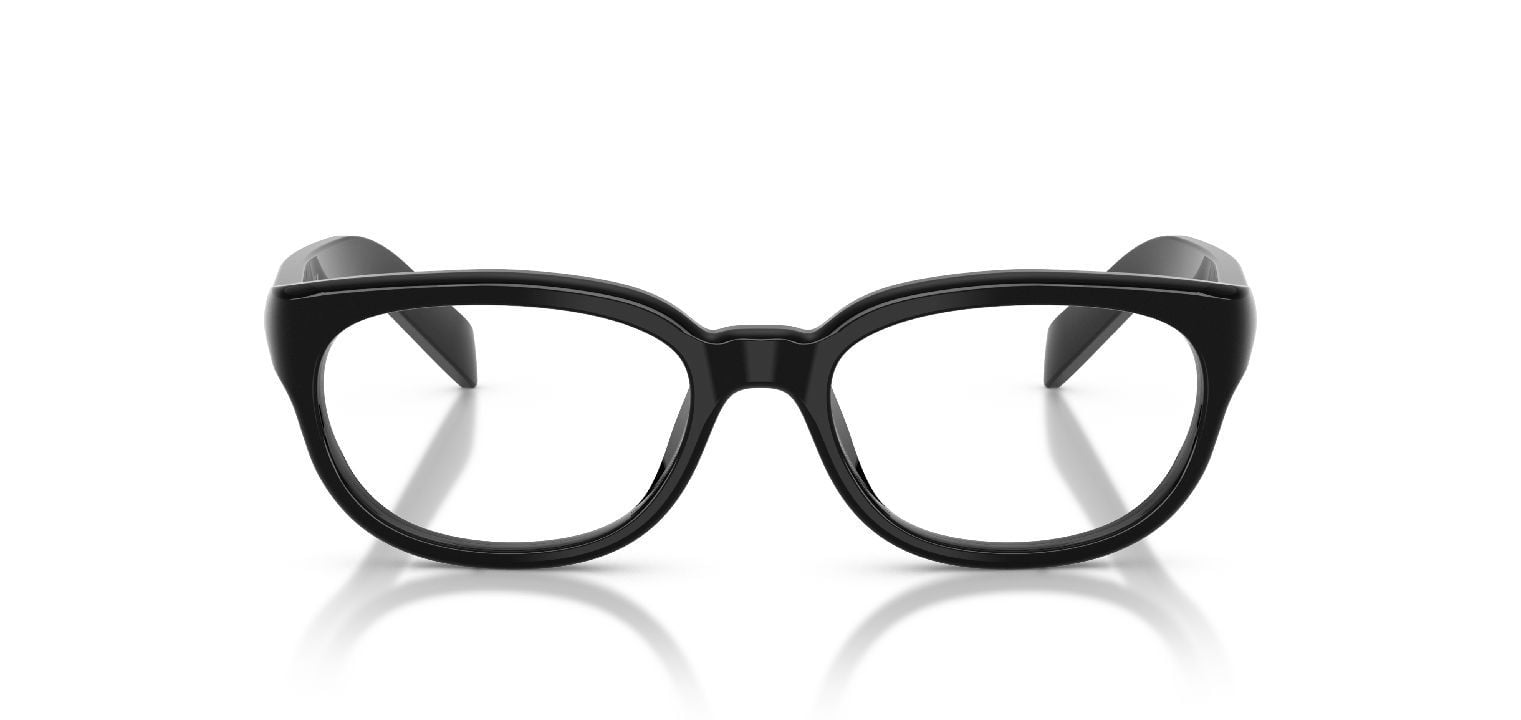 Prada Rund Brillen 0PR D03VU Schwarz für Damen