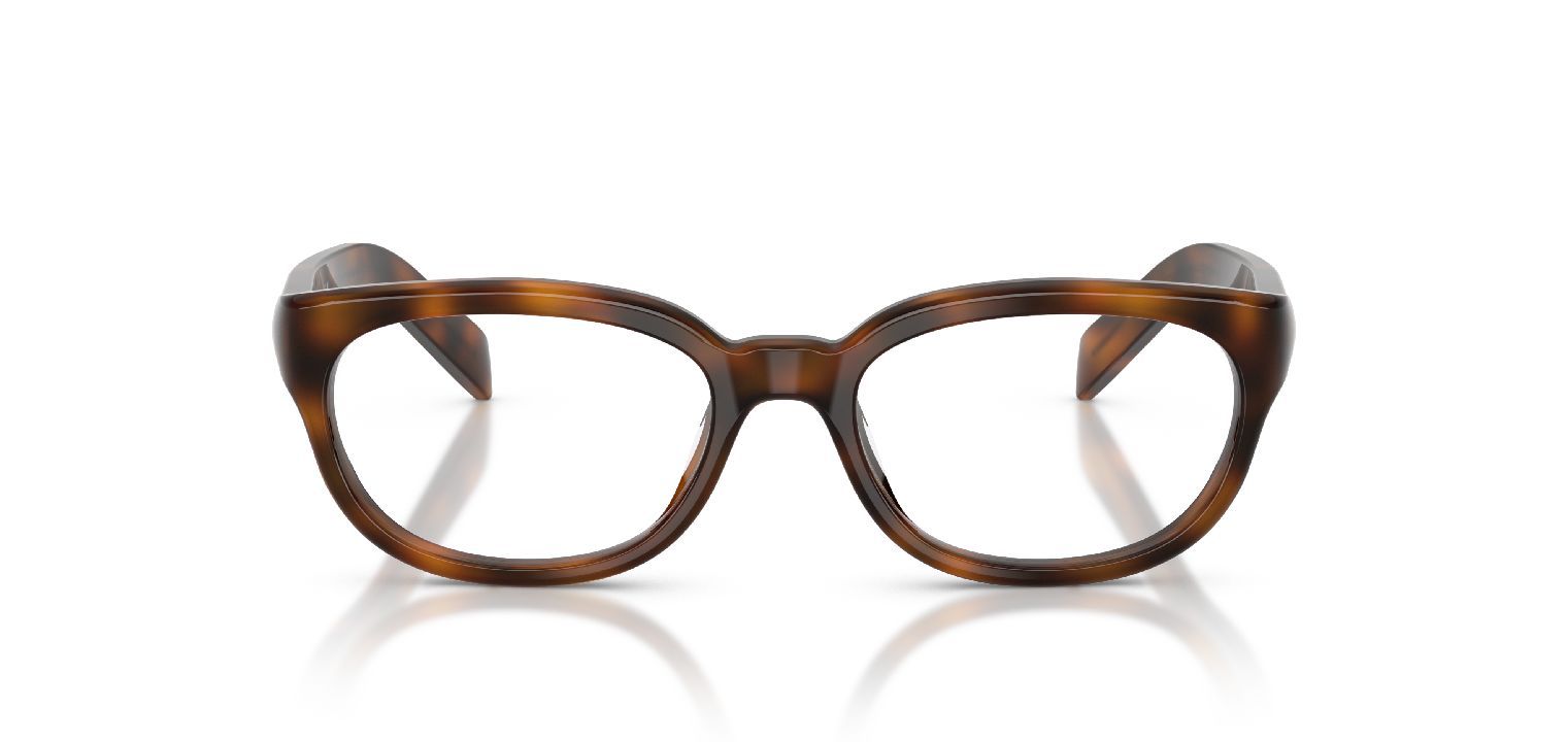 Prada Rund Brillen 0PR D03VU Havana für Damen