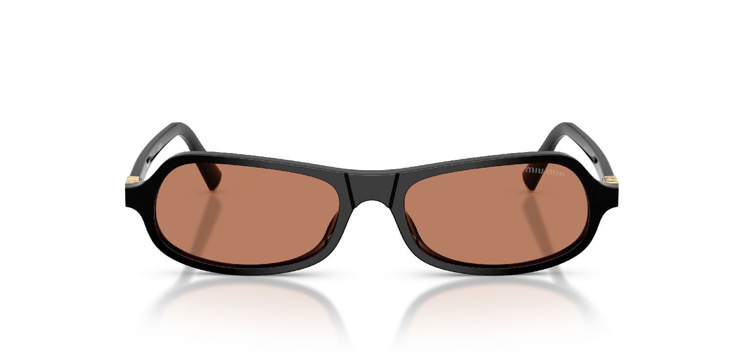 Miu Miu Fantaisie Sunglasses 0MU B10SU Black for Woman