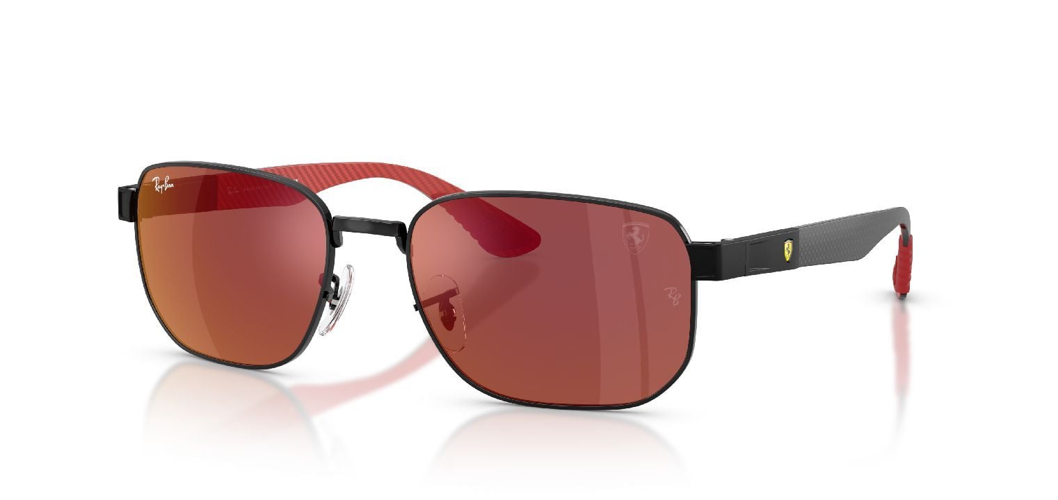 Lunettes de soleil Ray-Ban Fantaisie 0RB8329M Noir pour Homme-Femme