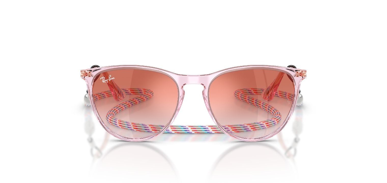 Ray-Ban Rund Sonnenbrillen 0RJ9060S Rosa für Damen
