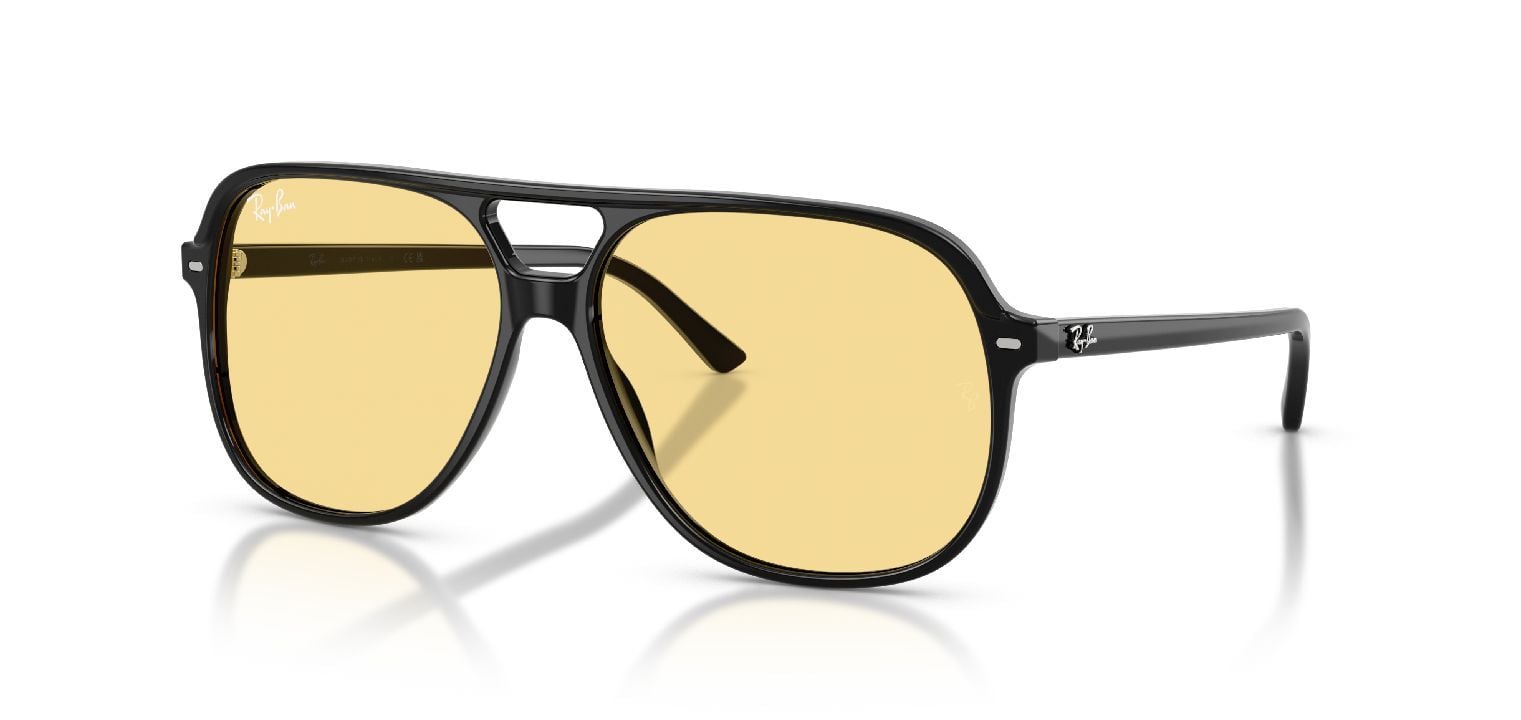 Ray-Ban Quadratisch Sonnenbrillen 0RB2198 Schwarz für Damen/Herren