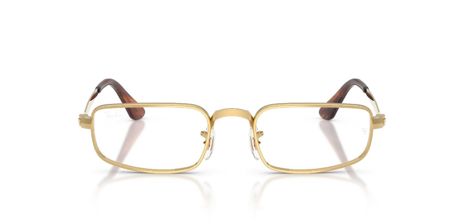 Lunettes de vue Ray-Ban Ovale 0RX3927V Doré pour Homme-Femme