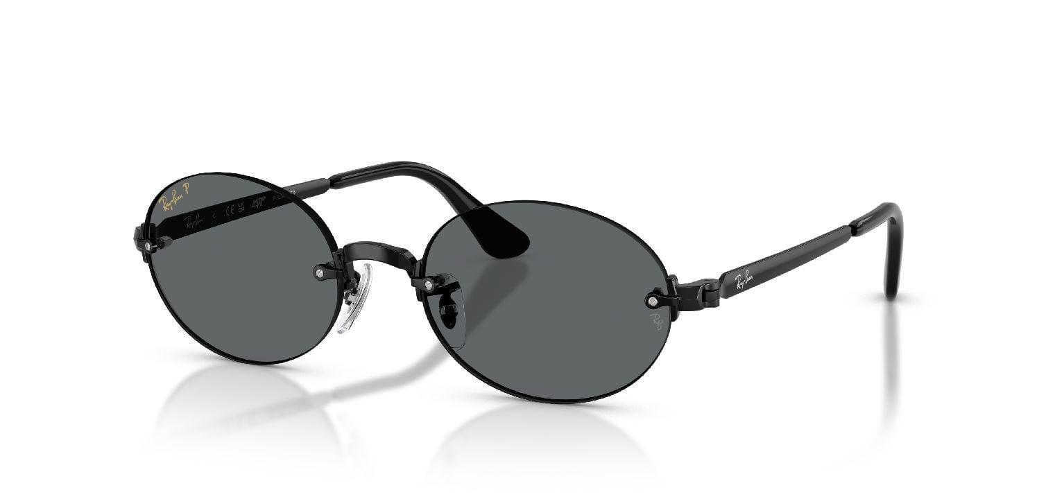 Ray-Ban Oval Sonnenbrillen 0RB3929 Schwarz für Damen/Herren