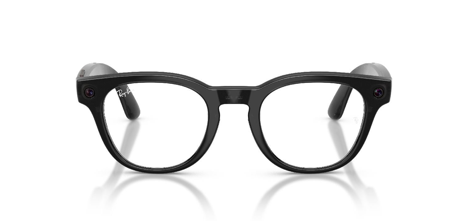 Ray-Ban Meta Round Eyeglasses 0RW7002 Transparent for Unisex