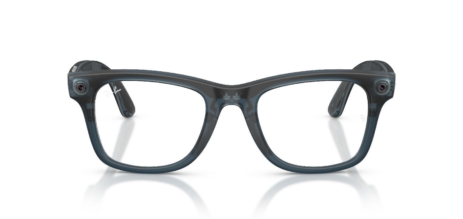 Ray-Ban Meta Quadratisch Sonnenbrillen 0RW4011/WAYFARER/TRS Blau für Damen/Herren