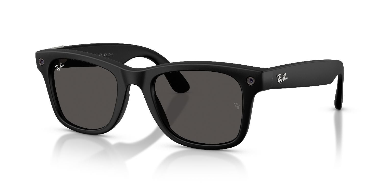 Ray-Ban Meta Quadratisch Sonnenbrillen 0RW4011/WAYFARER L/SUN Schwarz für Damen/Herren