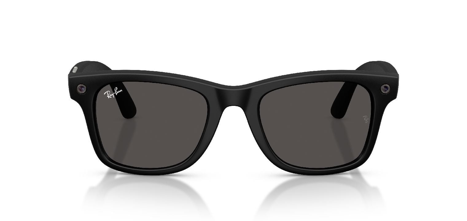 Ray-Ban Meta Quadratisch Sonnenbrillen 0RW4011/WAYFARER/SUN Schwarz für Damen/Herren
