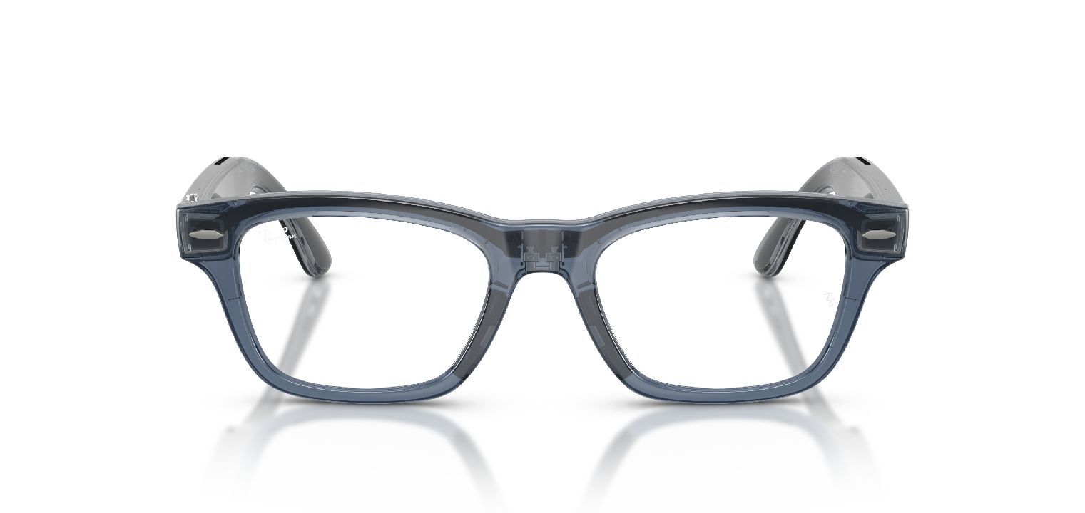 Ray-Ban Meta Quadratisch Sonnenbrillen 0RW7005/BURBANK/TRS Blau für Damen/Herren