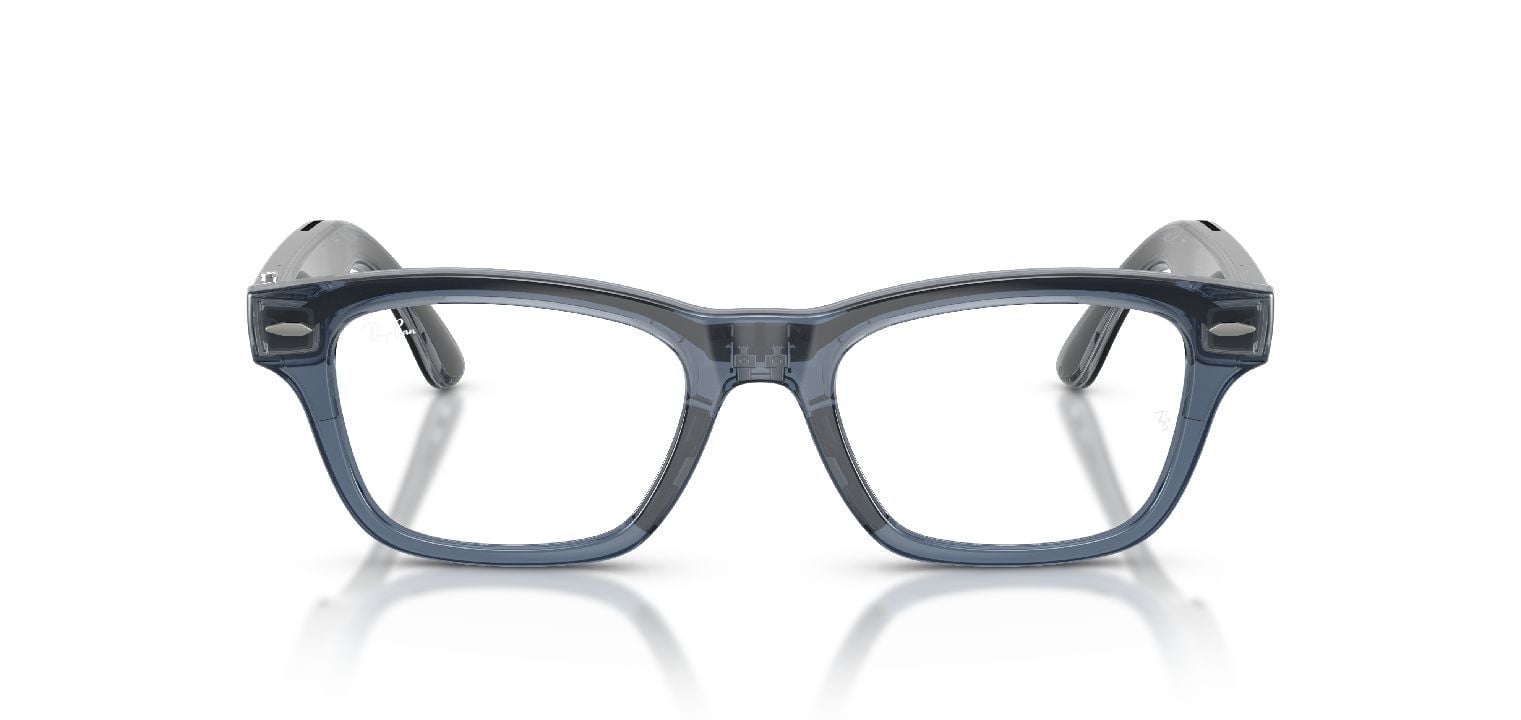 Ray-Ban Meta Quadratisch Sonnenbrillen 0RW7005/BURBANK L/TRS Blau für Damen/Herren