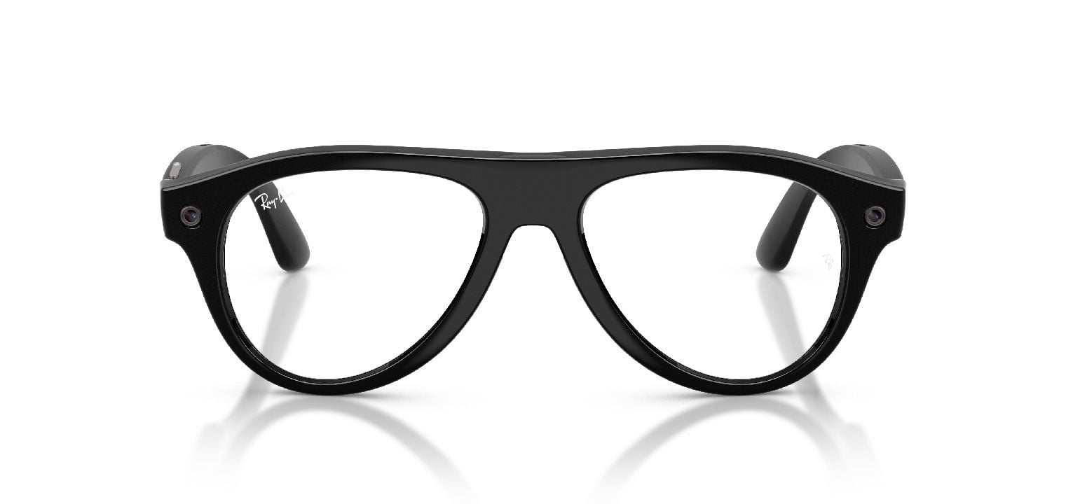 Ray-Ban Meta Aviator Sonnenbrillen 0RW4016/AVIATOR/TRS Schwarz für Damen/Herren