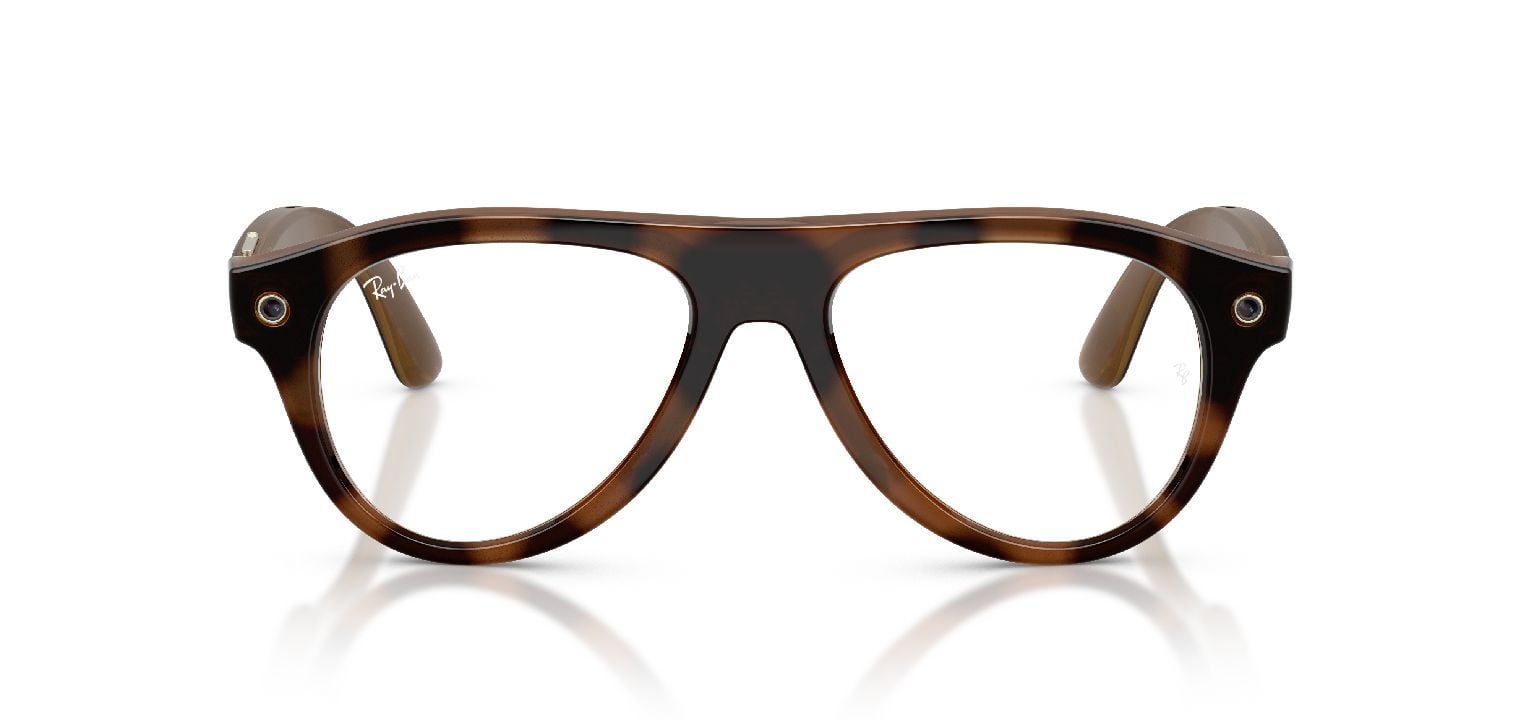 Ray-Ban Meta Aviator Sonnenbrillen 0RW4016/AVIATOR/TRS Havana für Damen/Herren