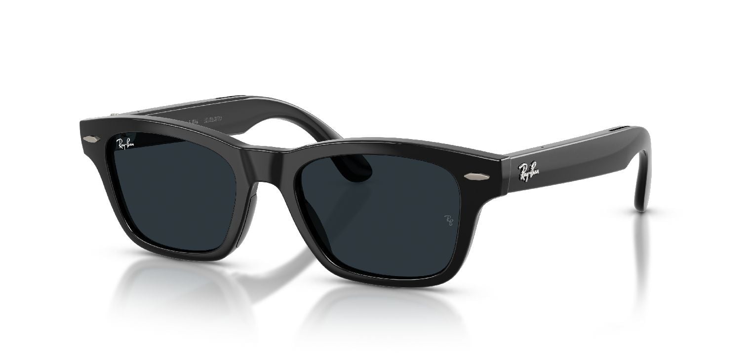 Ray-Ban Meta Quadratisch Sonnenbrillen 0RW7005/BURBANK L/TRS Schwarz für Damen/Herren