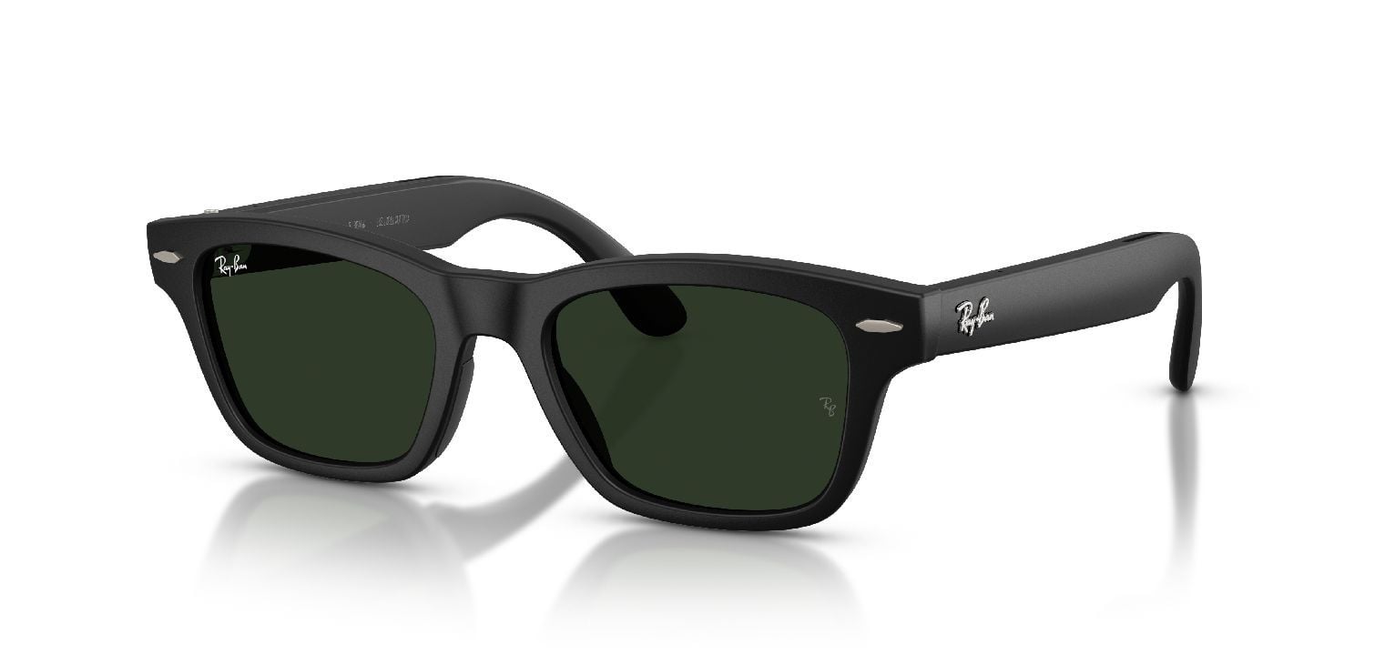 Ray-Ban Meta Quadratisch Sonnenbrillen 0RW7005/BURBANK L/TRS Schwarz für Damen/Herren