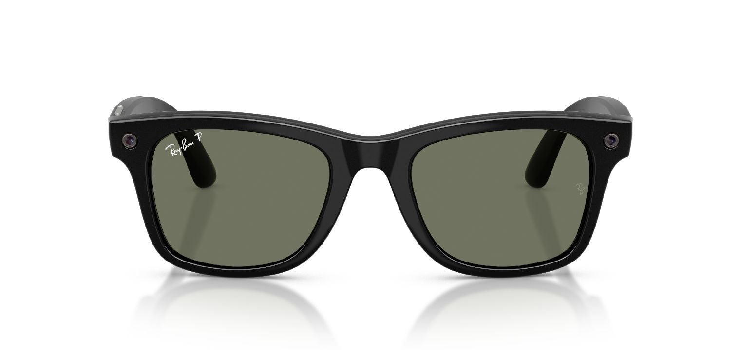 Ray-Ban Meta Quadratisch Sonnenbrillen 0RW4011/WAYFARER/SUN Schwarz für Damen/Herren