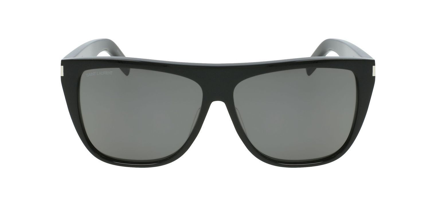 Saint Laurent Rechteckig Sonnenbrillen SL 1 Schwarz für Herr-Dame