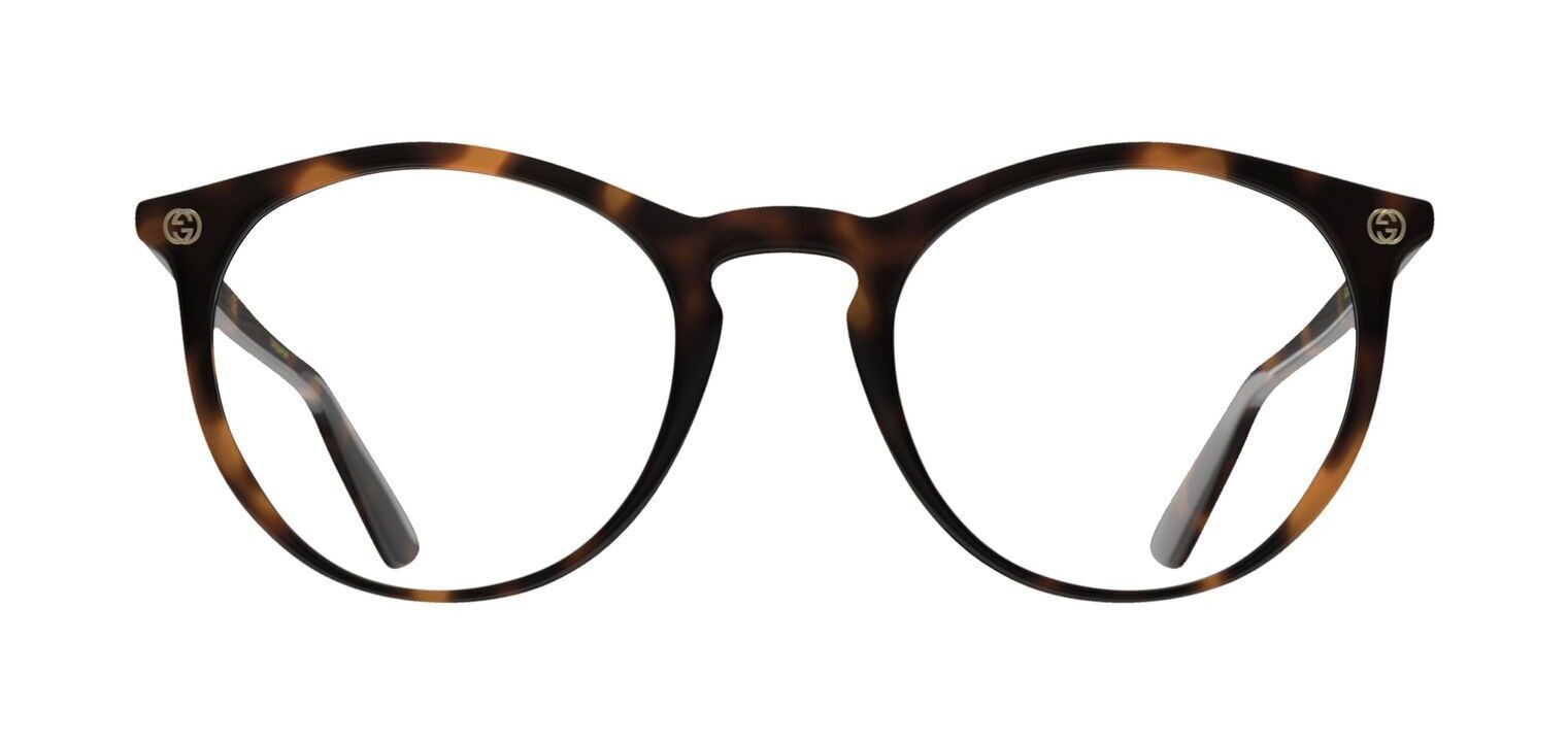 Gucci Rund Brillen GG0121O Havana für Herr