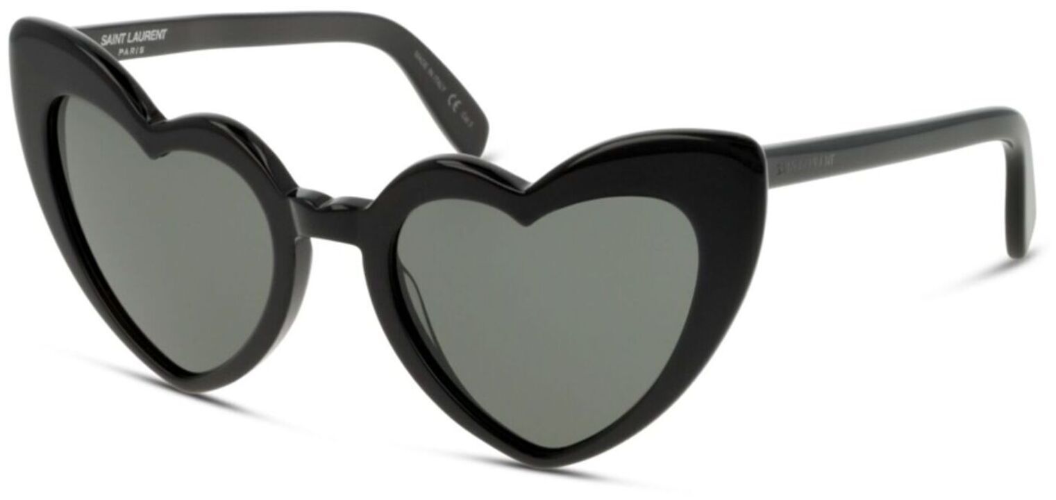 Saint Laurent Schmetterling Sonnenbrillen SL 181 LOULOU Schwarz für Dame