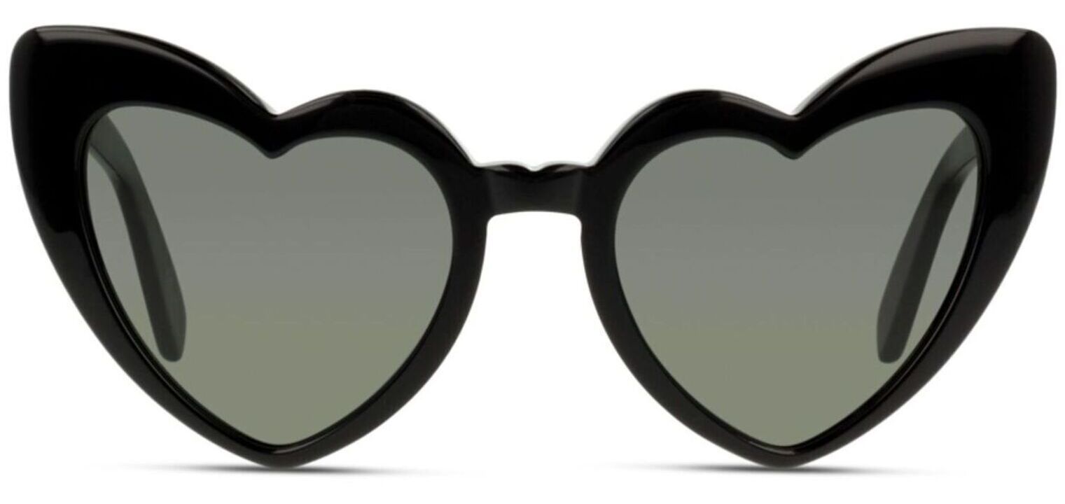 Saint Laurent Schmetterling Sonnenbrillen SL 181 LOULOU Schwarz für Dame