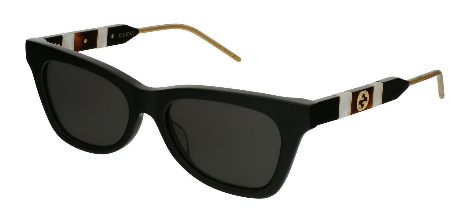 Lunettes de soleil Gucci Papillon GG0598S Noir pour Femme