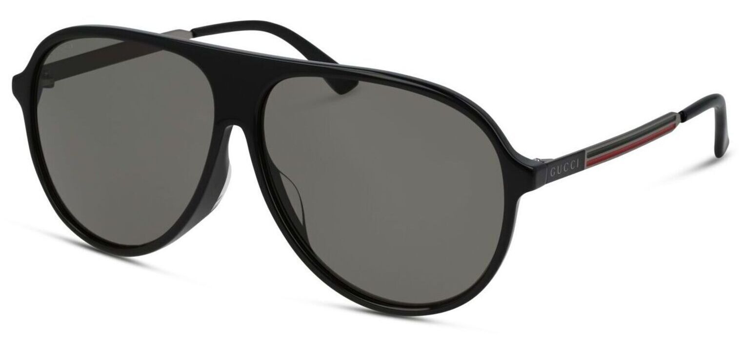 Lunettes de soleil Gucci Aviator GG0829SA Noir pour Homme