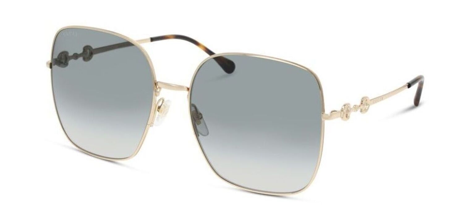 Gucci Rechteckig Sonnenbrillen GG0879S Gold für Damen