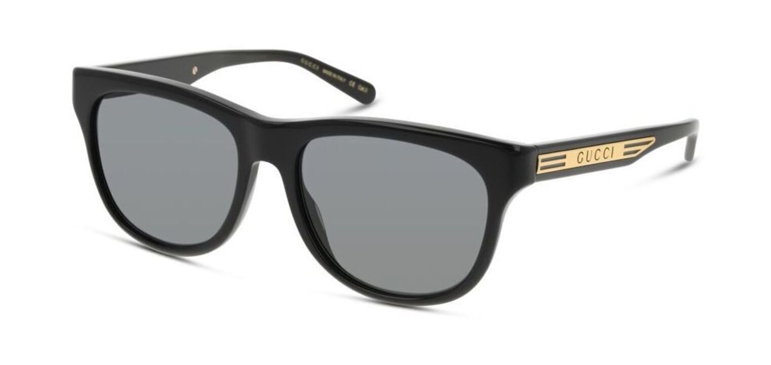 Lunettes de soleil Gucci Ronde GG0980S Noir pour Homme