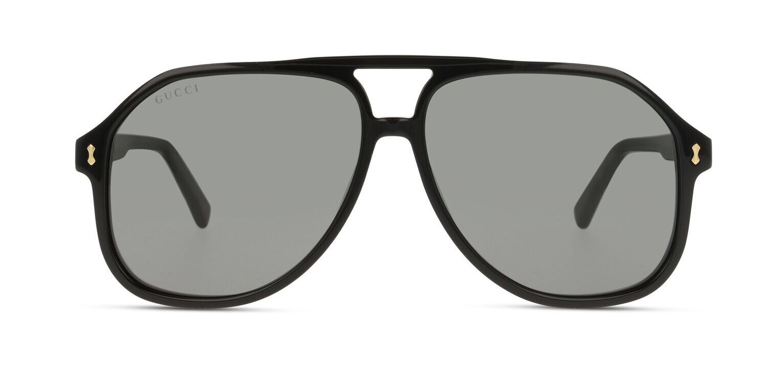 Gucci Pilot Sonnenbrillen GG1042S Schwarz für Herr